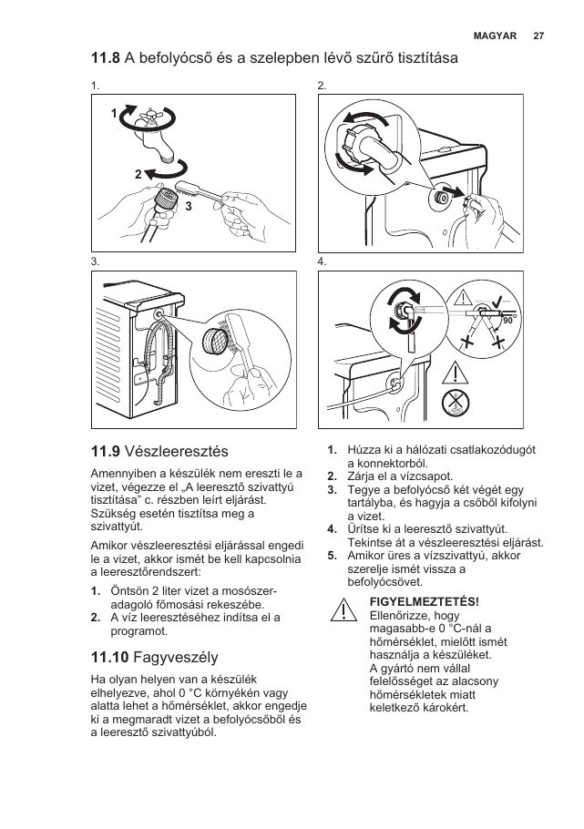A(z) Electrolux EW6T3262H eredeti dokumentumának 27. oldala