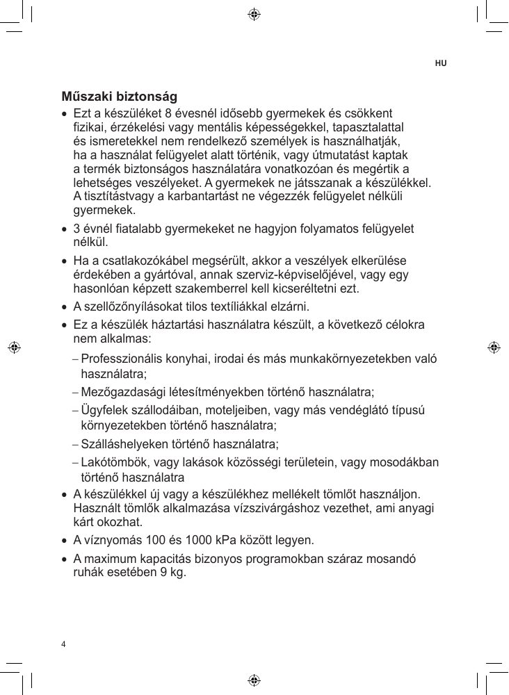 A(z) LG F4WN209S0E eredeti dokumentumának 4. oldala